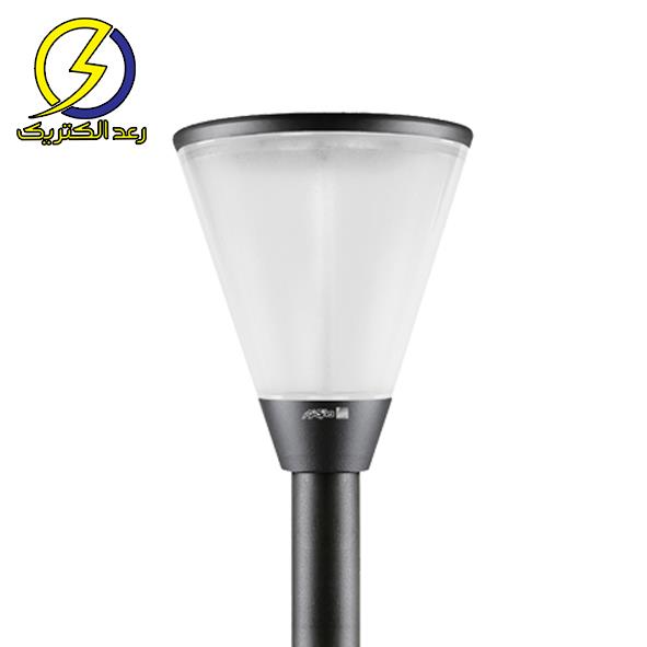 چراغ پارکی LED ماگنولیا ۲۸ وات بدنه مشکی مازی نور